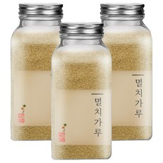 허브나래 조미료 국내산 멸치가루, 90g, 3개