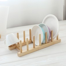 acacia home 原木木製盤架 2入, 單一顏色, 2個