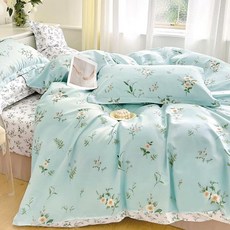 J-bedtime 床寢時光 100%純棉床包枕套3件組 台灣製 S9305L-H