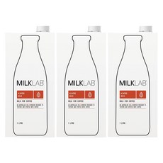 MILKLAB 嚴選杏仁奶, 澳洲麥當勞、星巴克指定使用, 比現有產品多出50%的杏仁成分, 醇厚堅果香, 純素也可安心飲用, 1L, 3瓶