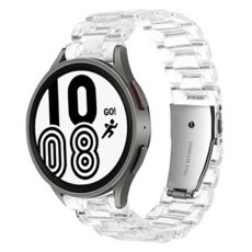 Luarable Galaxy 手錶透明扣錶帶 20 毫米（兼容 40/44/41/42/46 毫米）, 透明, 1入