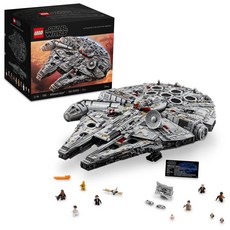 LEGO 樂高 75192 星際大戰系列 積木玩具 7541個零件 16歲以上適用, 千年鷹號 終極收藏版, 1盒