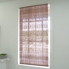 BYDECO 自然溫馨簡便調整編織窗簾