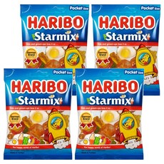 HARIBO Starmix明星總動員造型軟糖, 100g, 4包