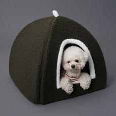 REDPUPPY Lexy Edu 特大號貓屋, 深卡其色