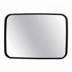 小麥購物 輕巧版後座輔助觀察鏡 L2962, 黑色, 1個