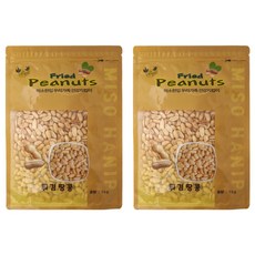 미소한입 튀김 땅콩, 1kg, 2개 1kg, 2개