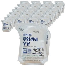 비락 올바른 무항생제 우유, 110ml, 54개