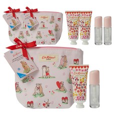 Cath Kidston 透明潤唇膏 2.2g + 護手霜 20ml 套組, 3套