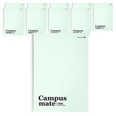 morning glory Campus Mate 線圈筆記本, 薄荷綠, 10個