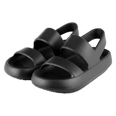 CARET 女款 EVA 雙帶涼鞋, 黑色的, 240