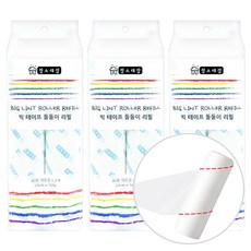 Cheongsodaejang 大型黏塵滾筒補充包 2入, 3套