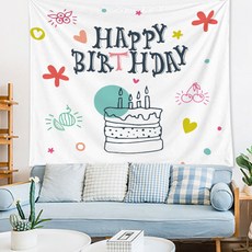 生日派對裝飾掛布, 12