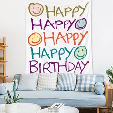 生日派對裝飾掛布, 18