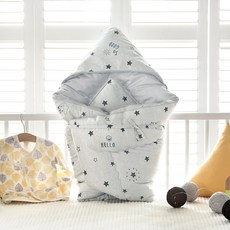 PRIELLE 印花棉質絎縫包巾