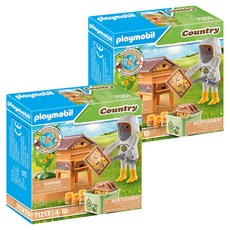 Playmobil 摩比人 養蜂人 71253, 2個