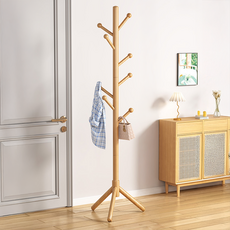 Daily Home 圓球型衣架, 原木