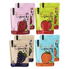 아비삭 새콤달콤 과일칩 세트 4종세트, 2세트, 14g
