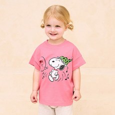 milkmile 嬰幼兒 Peanuts 史努比 快樂步伐 T恤
