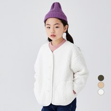 Lolly Tree 童款短絨毛鈕釦外套