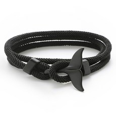 PEONIST 繩結鯨魚尾手鍊