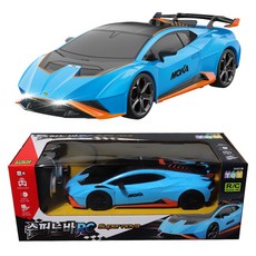아이다움 슈퍼카 어린이RC 슈퍼노바 무선조종 자동차 장난감, 블루, 1개