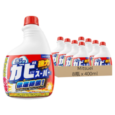 Mitsuei 浴廁除霉噴霧補充瓶 4瓶, 400ml, 2組