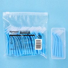 Tamsaa L型牙間刷 (附贈便攜盒) s, 1mm, 50件, 1套
