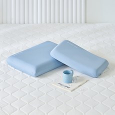 BeneBedding Coolnecsa 涼感記憶棉枕頭 一般型, 藍灰色
