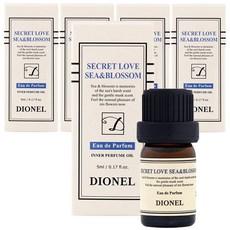 디오넬 시크릿러브 씨 앤 블러썸 여성청결제, 5ml, 5개