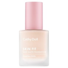 Cathy Doll 凱蒂娃娃 超清爽透膚粉底液 隱形毛孔 打造零瑕疵裸妝, 象牙白, 1瓶