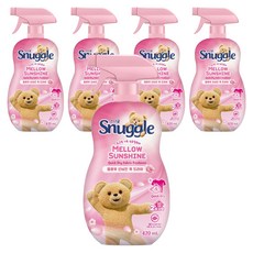 Snuggle 熊寶貝 Mellow Sunshine 快乾衣物織品除臭劑 正裝, 5個, 470ml