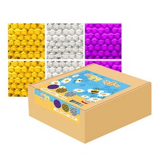 YOUNG ART 3D蜂巢色紙, 3色, 180個