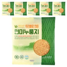 참좋은식품 우리쌀로 만든 현미 누룽지, 150g, 6개