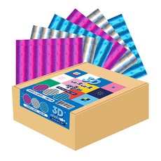 YOUNG ART 3D 方塊方塊2 色紙, 3色, 180個