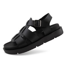 Dangolbeuro 舒適軟墊羅馬增高漢普郡涼鞋