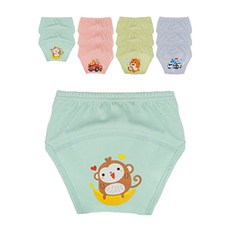 agazzang Friendly 學習褲 4件組, B, 3套