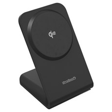 울트라부스트 Qi2 무선충전기 W6, 블랙, 1개
