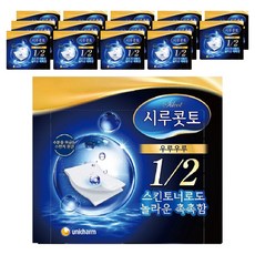 시루콧토 우루우루 화장솜, 40매입, 15개