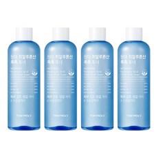 토니모리 원더 히알루론산 촉촉 토너, 500ml, 4개