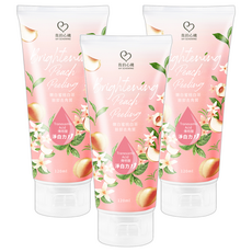 MY SCHEMING 我的心機 臉部去角質霜 嫩白蜜桃白茶, 120ml, 3條