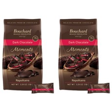 Bouchard 比利時黑巧克力, 2個, 132g