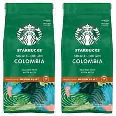 스타벅스 싱글오리진 콜롬비아 원두커피, 커피메이커, 200g, 2개