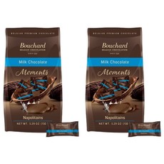 Bouchard 比利時牛奶巧克力, 2袋, 132g