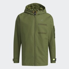 adidas 愛迪達 梭織連帽拉鍊外套 CSTM GP0990