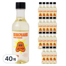 큐원 트루스위트 카페시럽 밥하기시럽 바닐라, 520g, 40개