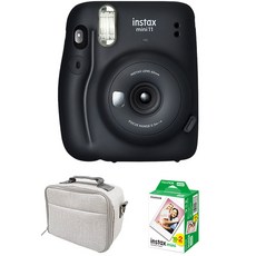 instax 拍立得 Mini 11 炭灰色 M11 + 野餐包 + 膠卷 20p 套組, 1套