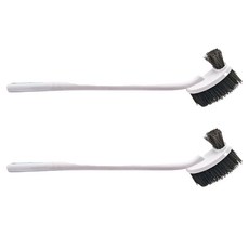 巧巧 抗菌雙效馬桶刷, 白色, 2支