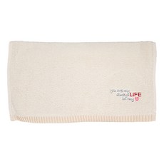 來福牌 心肝寶貝 有機棉方巾 35 x 33cm 45g, 柔軟吸水, 呵護肌膚, 單色, 1條