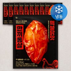 한끼통살 닭가슴살 핵불닭맛(냉동), 100g, 1개입, 10개